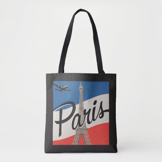 Tote Bag Paris France | Tour Eiffel (Devant)