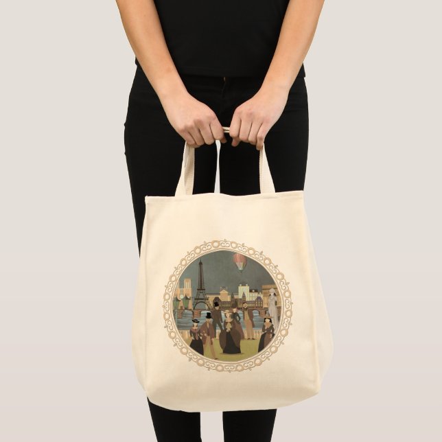 Tote Bag Paris victorien (Devant (produit))
