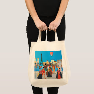 Tote Bag Paris victorien