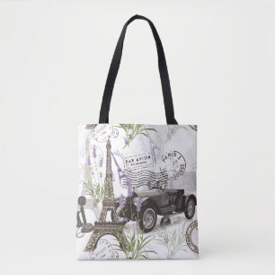 Tote Bag Paris vintage