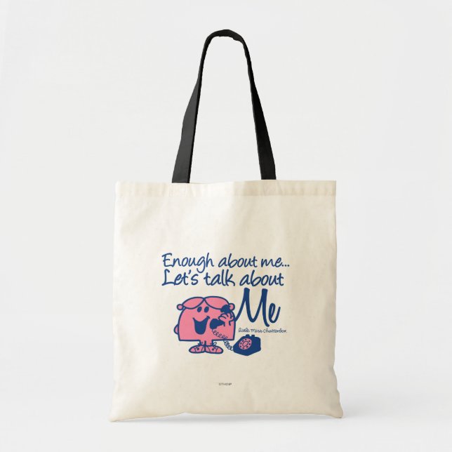 Tote Bag Parler de Little Miss Chatterbox (Devant)