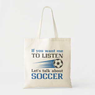 Tote Bag Parlons de football