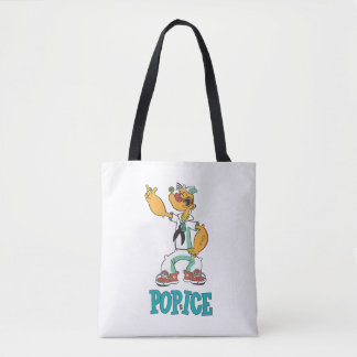 Tote Bag Parodie de Popeye Vintage des années 1990