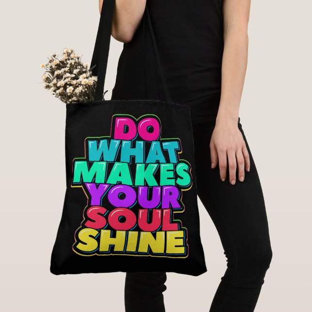 Tote Bag Paroles de sagesse amusante (De près)