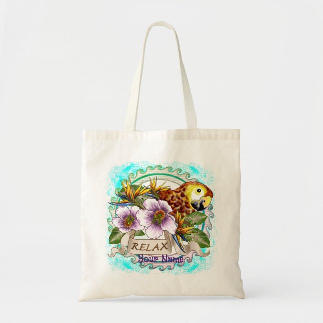 Tote Bag Parrot Relax (Devant)