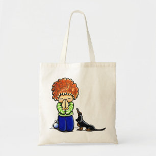 Tote Bag Partenaires de prière Garçon B/T Dachshund