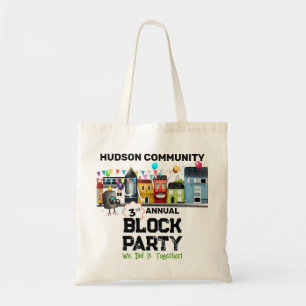 Tote Bag Parti du bloc de quartier