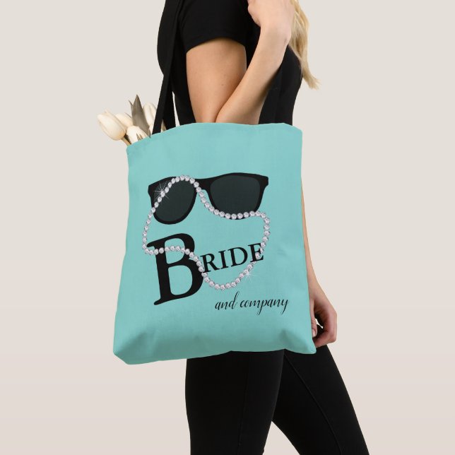 Tote Bag Partie de diadème de diamant de demoiselle (De près)