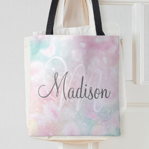 Tote Bag Parties scintillant glamour rose Joli Motif