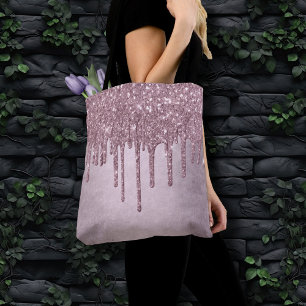 Tote Bag Parties scintillant Mauve de dérive   Mélangeur de