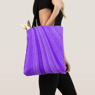 Tote Bag Parties scintillant violet oneuse