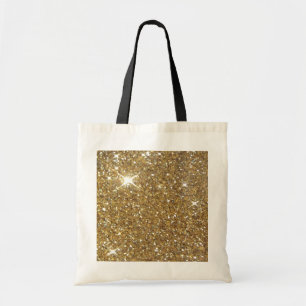 Tote Bag Parties scintillantes de luxe d'or - image