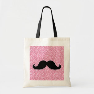 TOTE BAG PARTIES SCINTILLANTES NOIRES GIRLY DE ROSE DE
