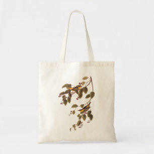 Tote Bag Paruline carbonée Audubon Oiseau