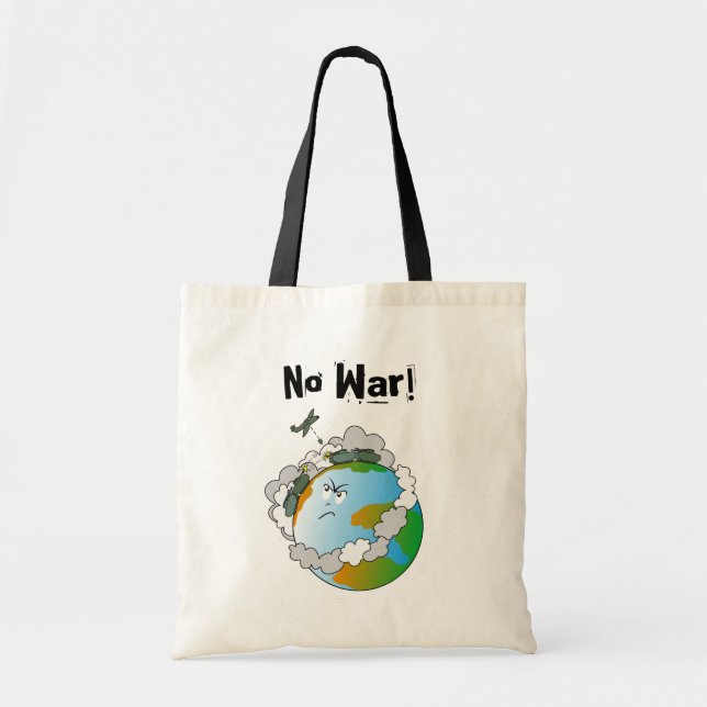 Tote Bag Pas de guerre ! (Devant)