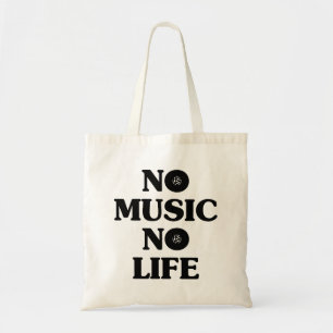 TOTE BAG PAS DE MUSIQUE PAS DE VIE