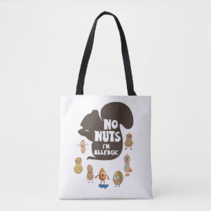 Tote Bag Pas de noix Je suis Allergic Peanut Sensibilisatio