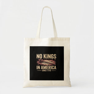 Tote Bag Pas de rois en Amérique depuis 1776 King Free Clas