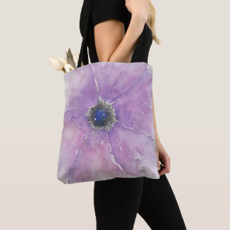 Tote Bag Passion violette Tout-Sur-Imprimé Épaule Fourre-to