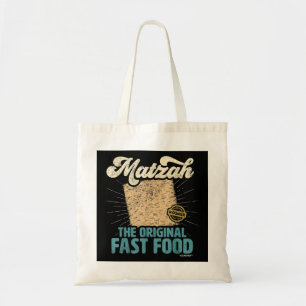 Tote Bag Passover Matzah L'original Fast Food Funny Seder