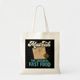Tote Bag Passover Matzah L'original Fast Food Funny Seder