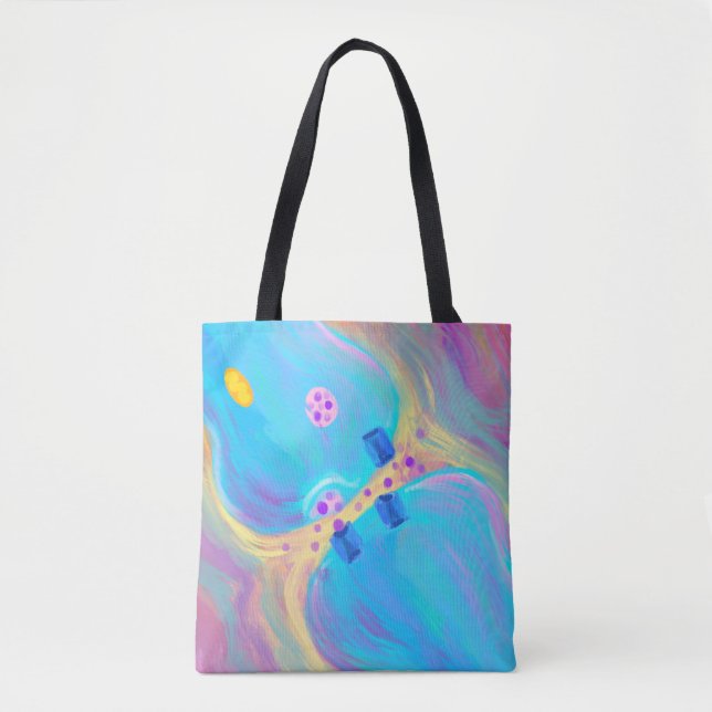 Tote Bag Pastel Synapse (Devant)