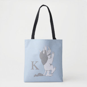 Tote Bag Pastel Wild Thing   Ajouter votre initiale