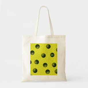 Tote Bag pastèque jaune avec graines