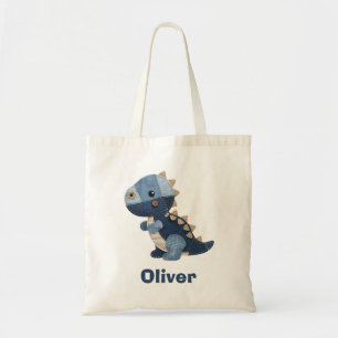 Tote Bag Patchwork Denim Baby T-Rex