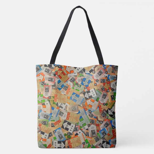 Tote Bag PATCO 50th Retro Fare Fourre-tout (Dos)