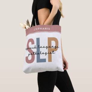 Tote Bag Pathologiste orthophoniste sur mesure SLP