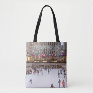 Tote Bag Patinage de glace central de Rockefeller