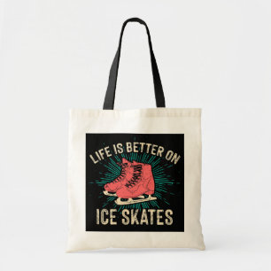 Tote Bag Patinage sur glace Figure Patinage amusant fille f