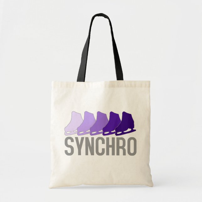 Tote Bag Patins synchro (Devant)