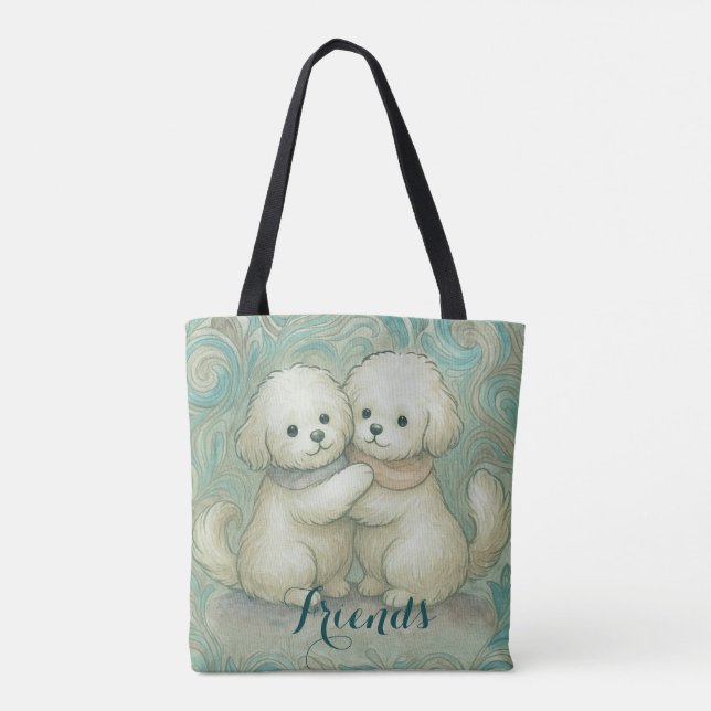 Tote Bag Pattes apparentées  (Dos)