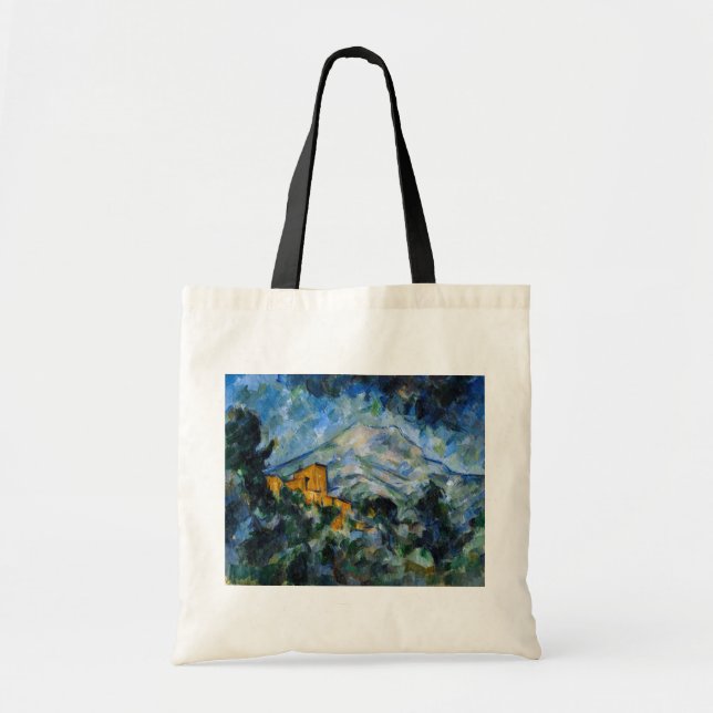 Tote Bag Paul Cezanne - Mont Saint-Victoire & Château Noir (Devant)