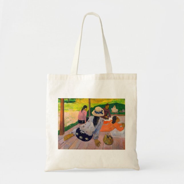 Tote Bag Paul Gauguin - La Siesta (Devant)