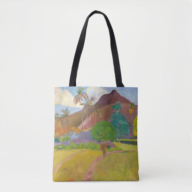 Tote Bag Paul Gauguin - Paysage tahitien (Devant)