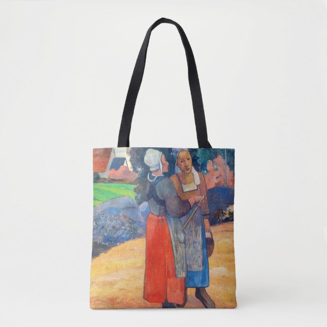 Tote Bag Paul Gauguin - Paysannes Bretonnes (Devant)