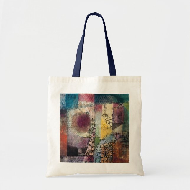 Tote Bag Paul Klee Abstract Art Cubism  (Devant)