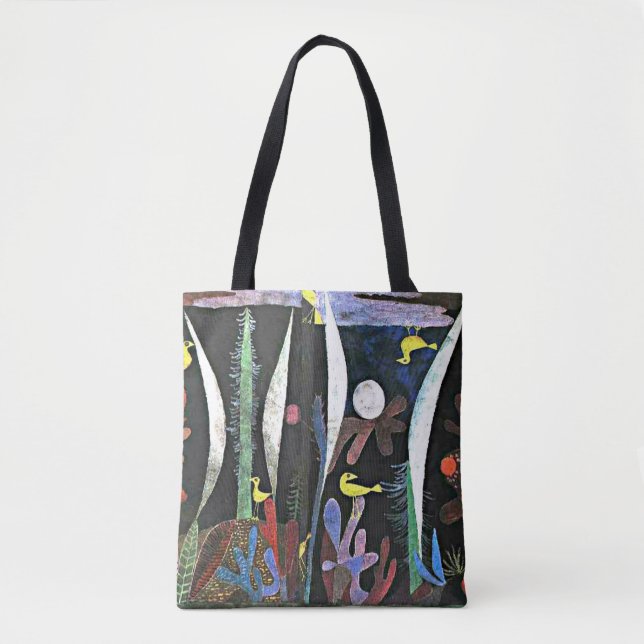 Tote Bag Paul Klee art : Landscape with Yellow Birds (Devant)