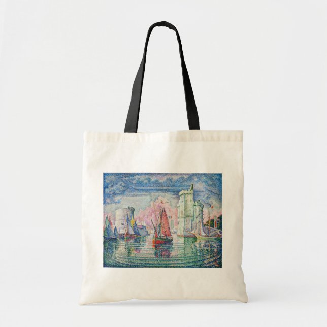 Tote Bag Paul Signac - Entrée du port de La Rochelle (Devant)