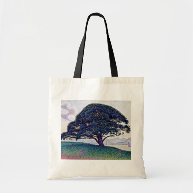 Tote Bag Paul Signac - Le pin Bonaventure (Devant)