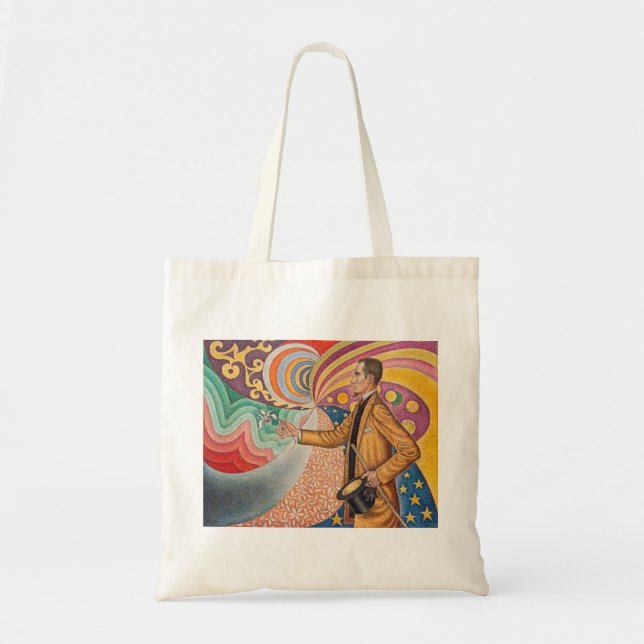 Tote Bag Paul Signac - Portrait de M Felix Feneon, Opus 217 (Devant)
