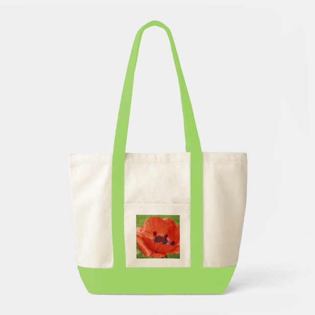 Tote Bag Pavot d'écarlate (Devant)