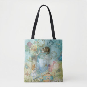 Tote Bag Pays des merveilles - Alice au pays des merveilles