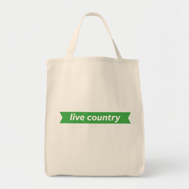 Tote Bag Pays vivant (Devant)