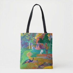 Tote Bag Paysage avec Peacocks, Gauguin
