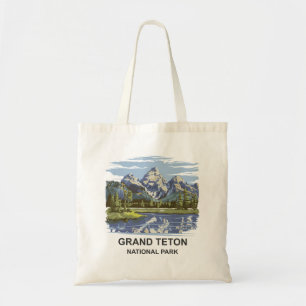 Tote Bag Paysage du parc national de Grand Teton