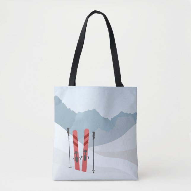 Tote Bag Paysage hivernal (Devant)